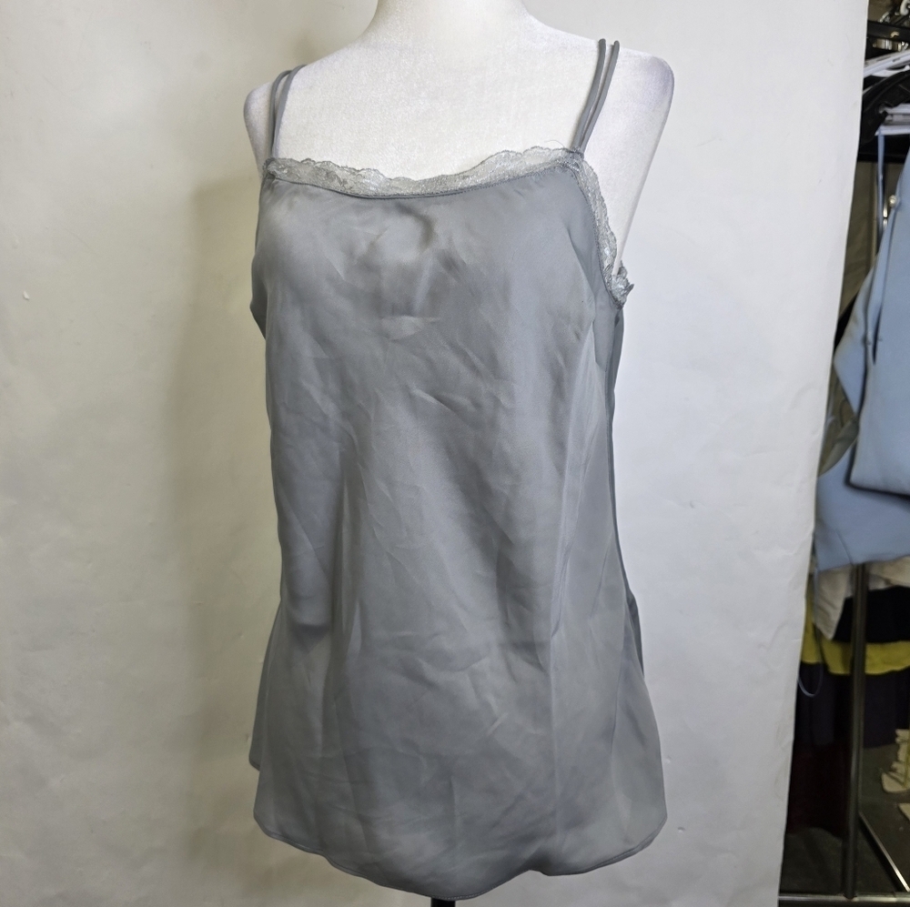 Vanessa Williams Satin and lace cami